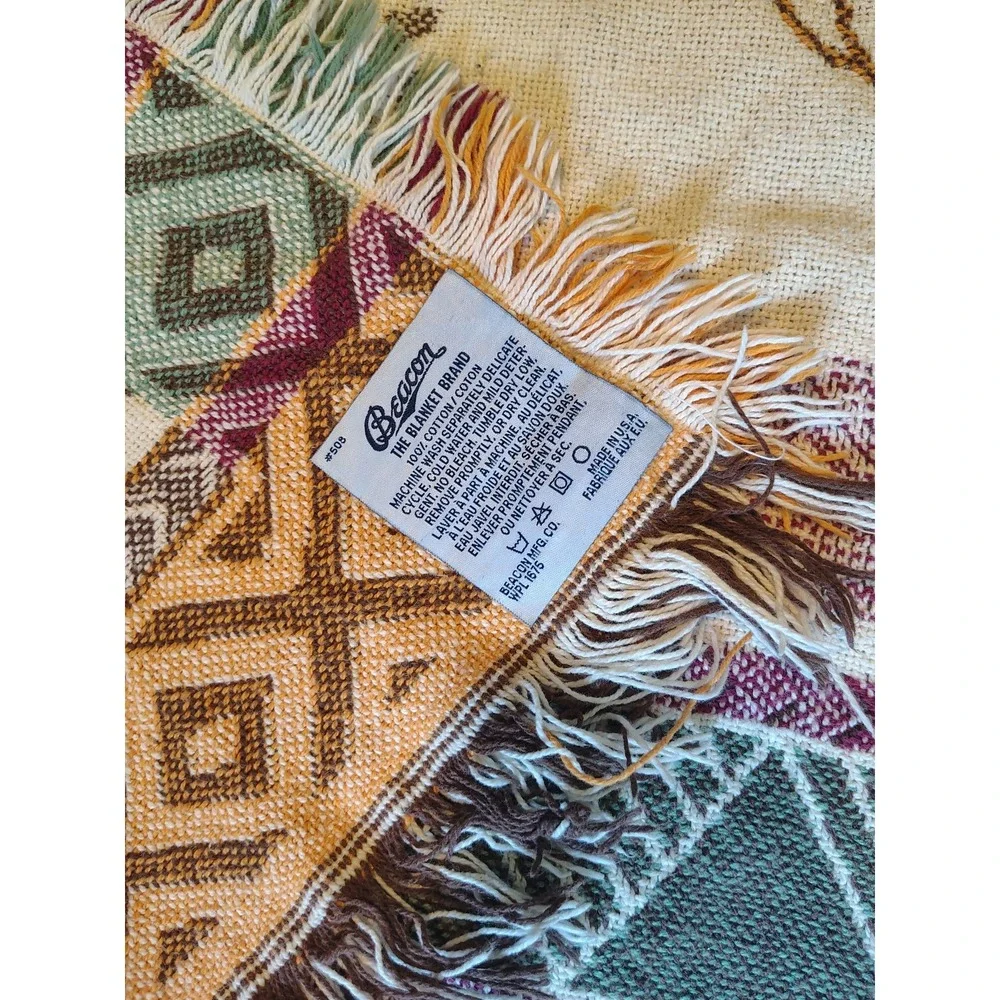 Beacon Disney Simba Lion King tapestry Throw Blanket 60x48